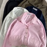 شومیز جیب کمری پوپلین م(3061)