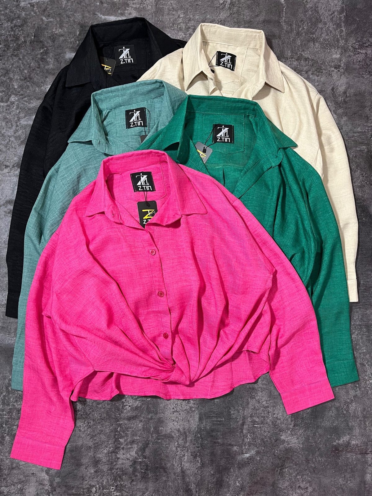 شومیز گره ثابت ز(3075) - Image 2