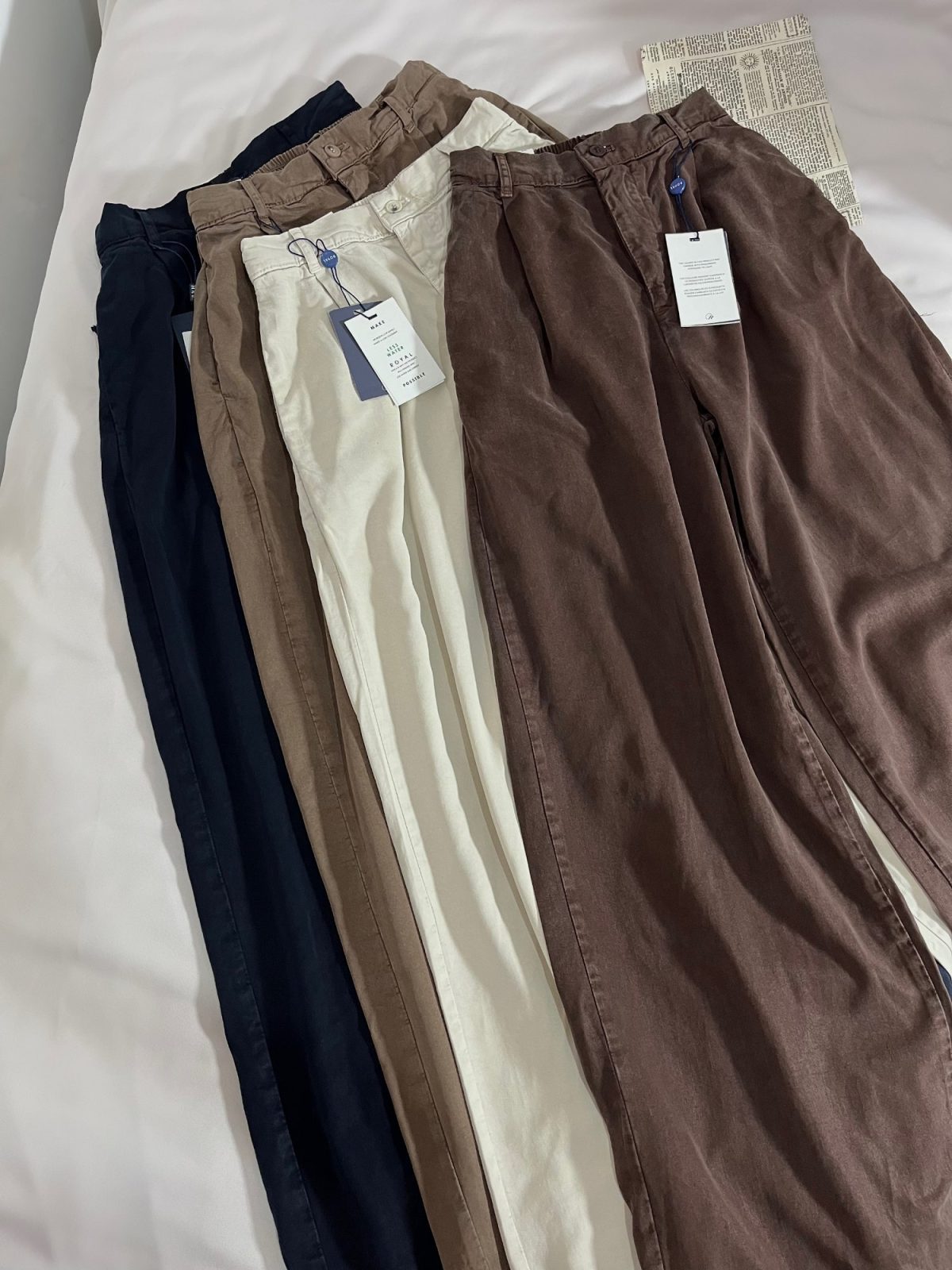 شلوار فول بگ سیلک پارچه وارداتی(3097) - Image 3