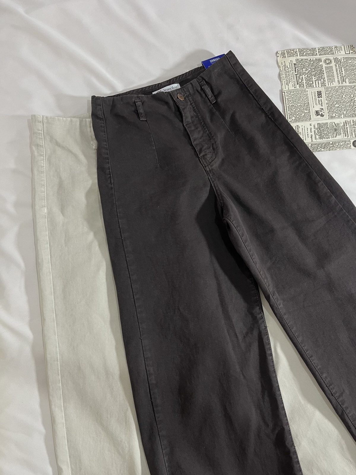 واید لگ قد 85 کتان نازک دو پیل(3084) - Image 4