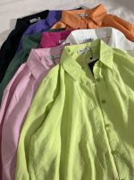 شومیز طرح پری پاستیلی پارچه وارداتی پ(3095) - Image 8