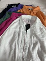 شومیز طرح پری پاستیلی پارچه وارداتی پ(3095) - Image 3
