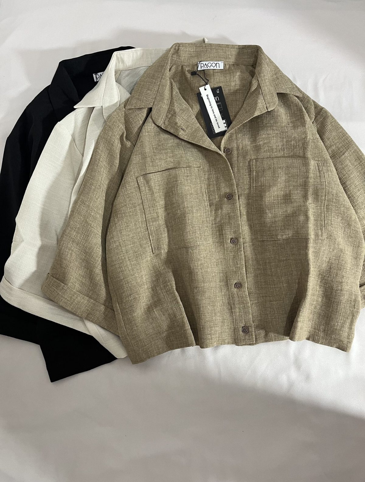 شومیز شانتون دو جیب پ(3102) - Image 7