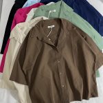 شومیز لینن باکسی ه(3105)