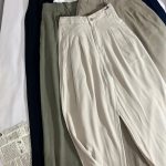 شلوار بگ دو پیل لینن(3106)