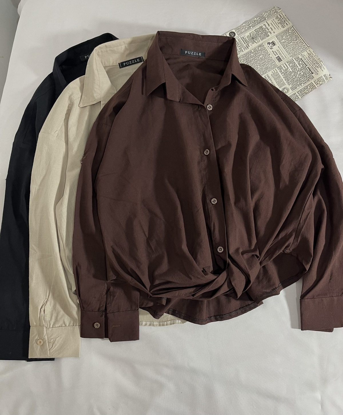 شومیز گره ثابت لینن(3108) - Image 4