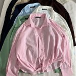 شومیز گره ثابت لینن(3108)