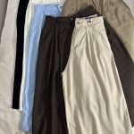 دامن شلواری لینن قد 83(3117)