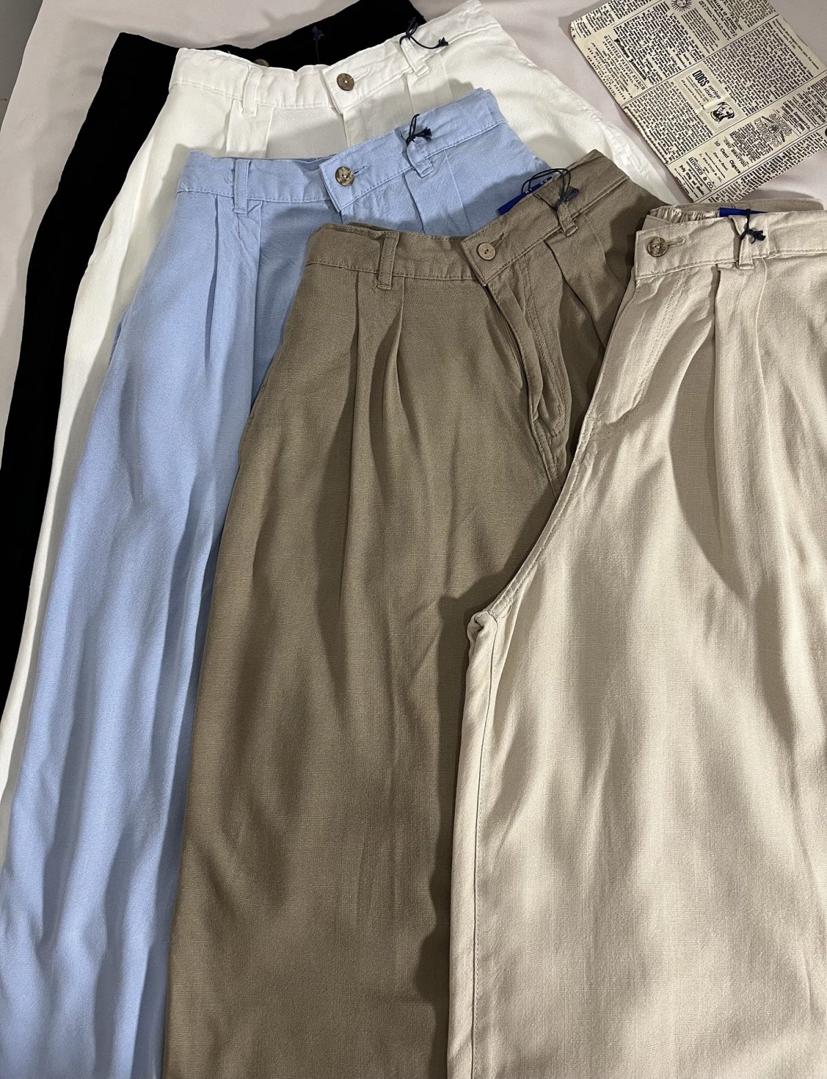 دامن شلواری لینن قد 83(3117) - Image 3