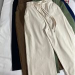 شلوار لینن قد 92 کمردار(3119)