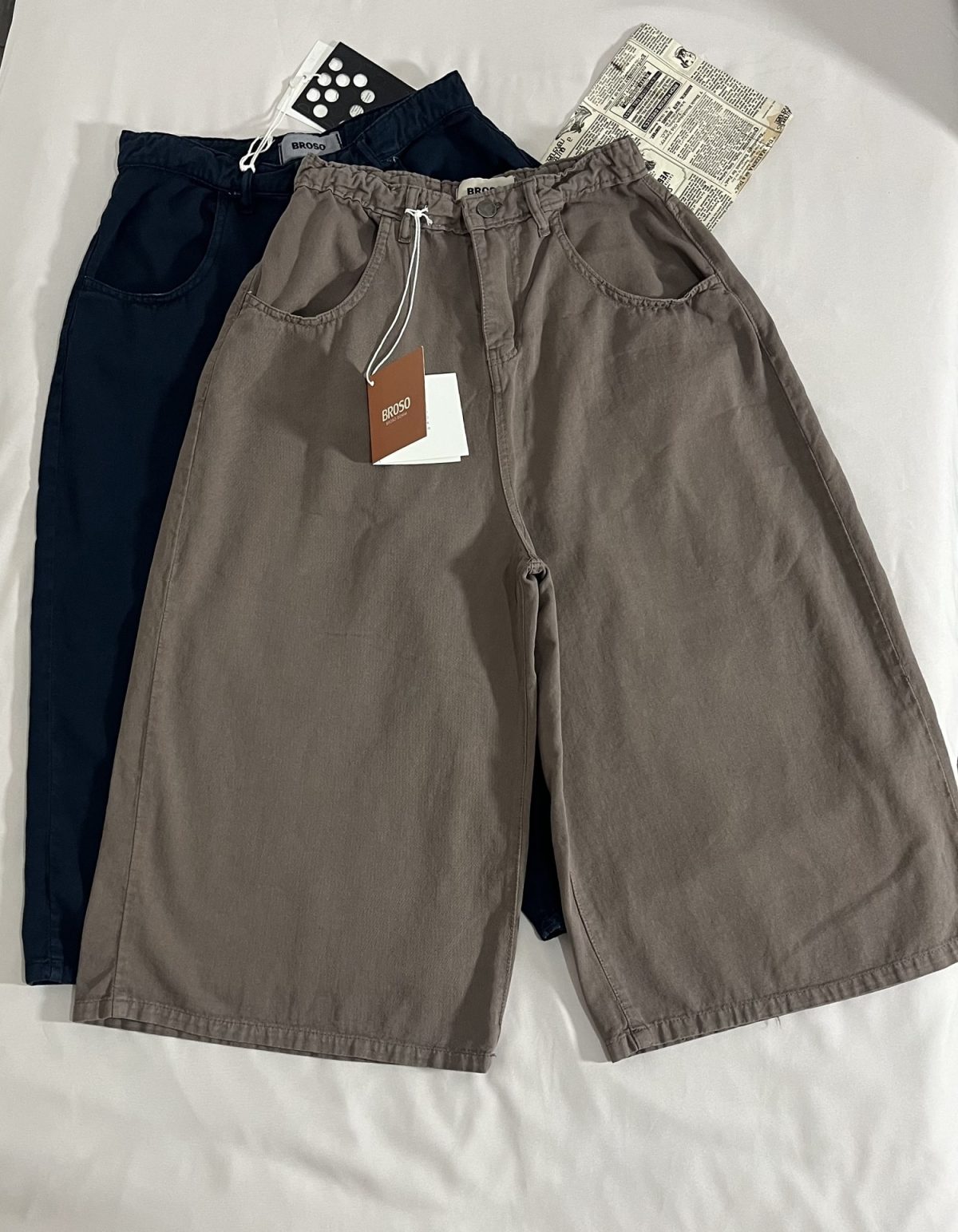 شلوار قد 80 کتان نازک(3128) - Image 2