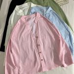 شومیز یقه هفت چهار دکمه م(3129)