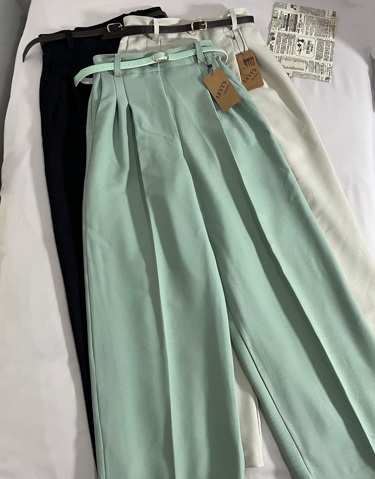 شلوار بگ کمربنددار کجرا(3137) - Image 4