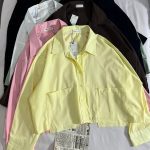 شومیز دو جیب کمری ر(3138)