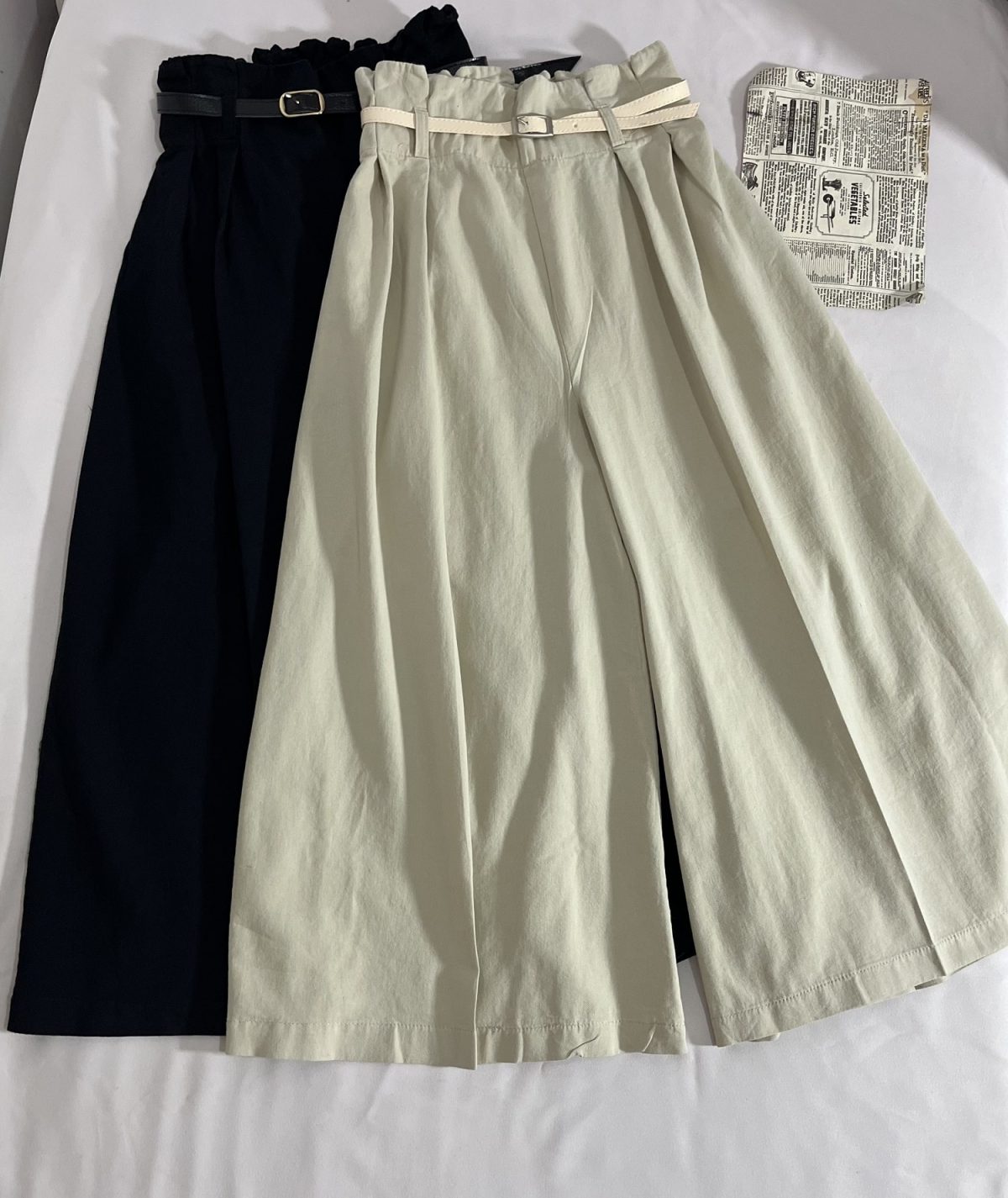 دامن شلواری قد 85 کمربنددار(3139) - Image 6