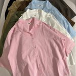 شومیز لینن باکسی ه(3142)