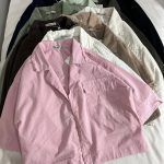 شومیز لینن تک جیب ه(3153)