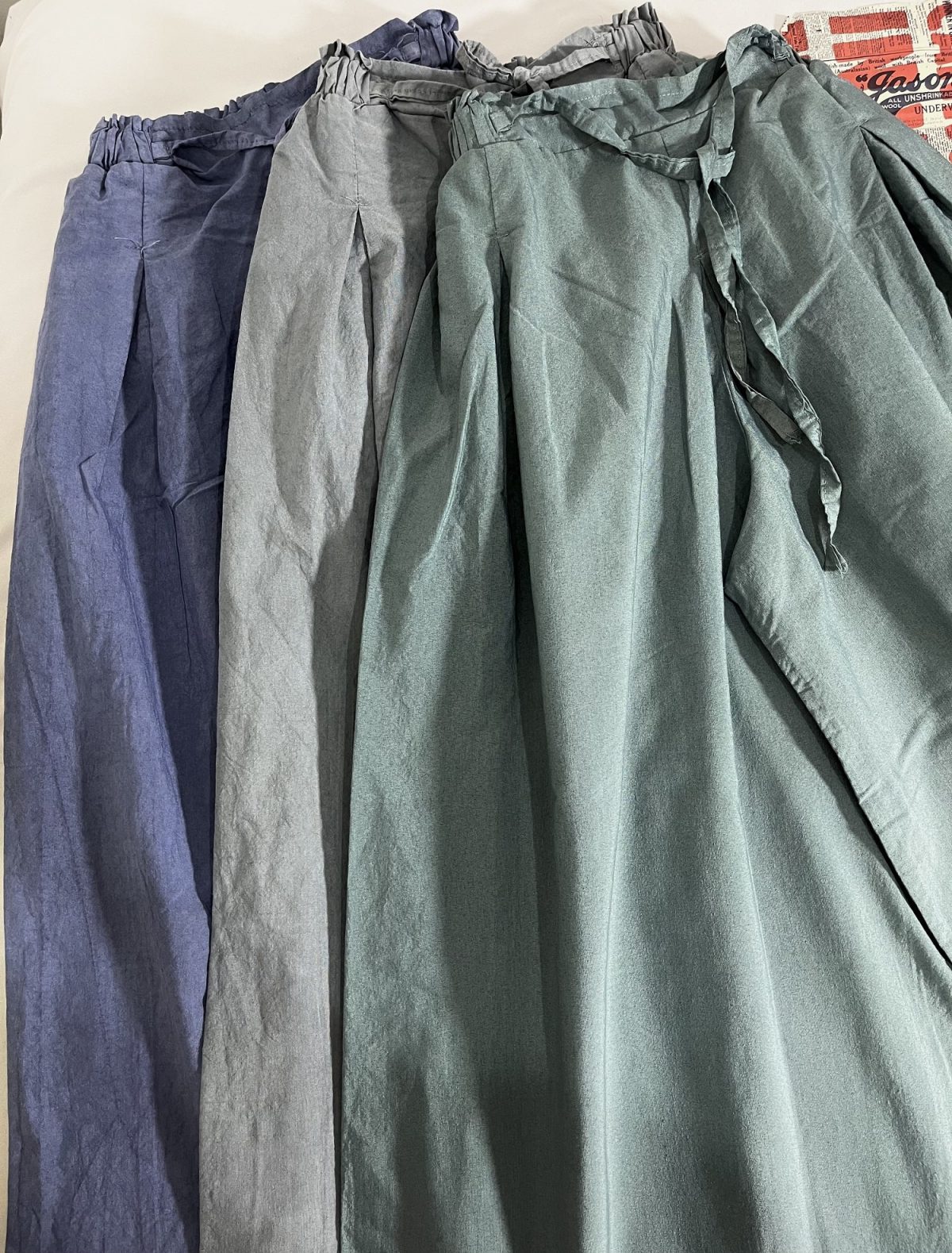 دامن شلواری لینن فول بگ(3161) - Image 4