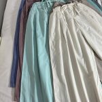 دامن شلواری لینن فول بگ(3161)