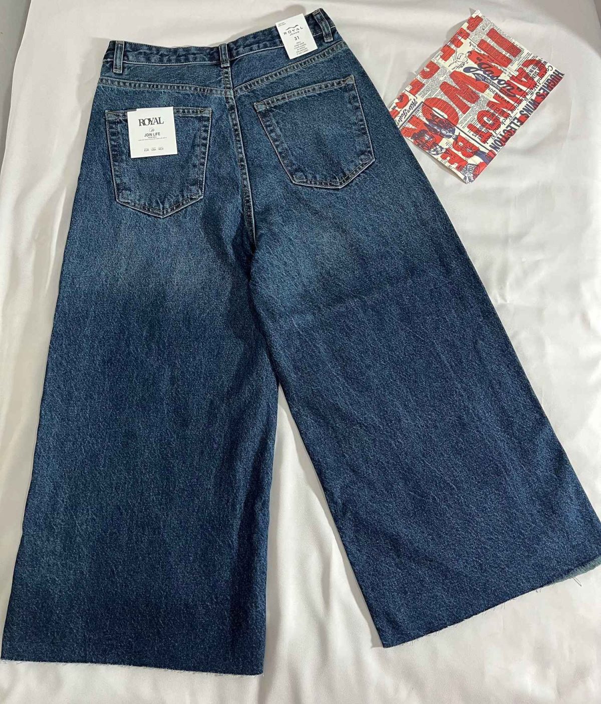 واید لگ جین زیر کات مدل دوم(3199) - Image 2