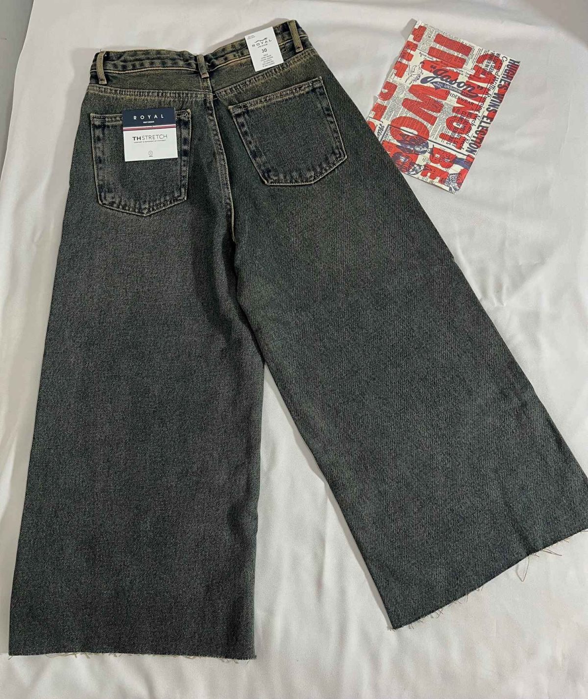 واید لگ جین زیر کات مدل سوم(3200) - Image 2