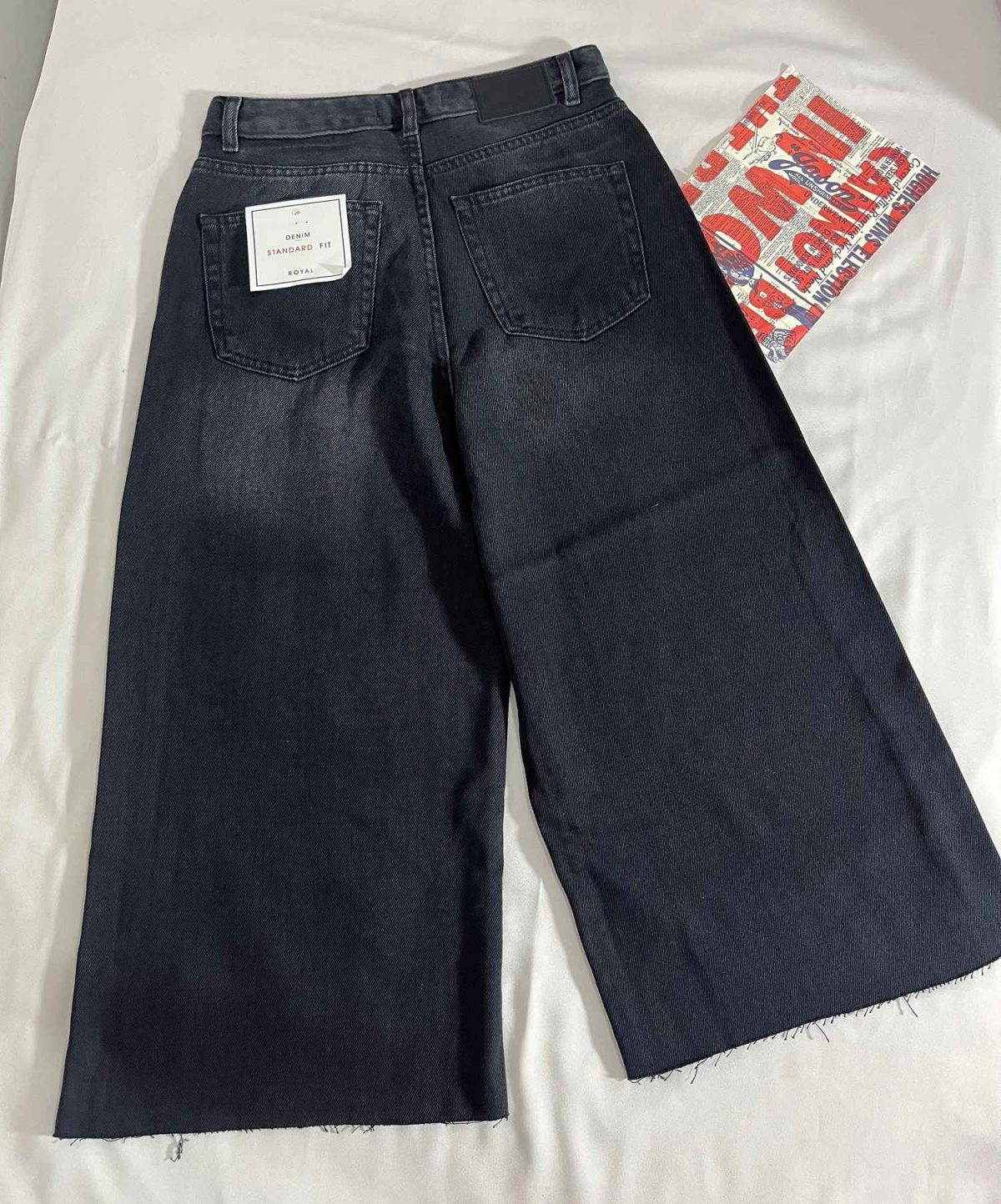 واید لگ جین زیر کات مدل چهارم(3201) - Image 2