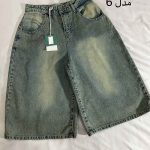 شلوارک استریت قد 70 فول بگ مدل ششم(3191)