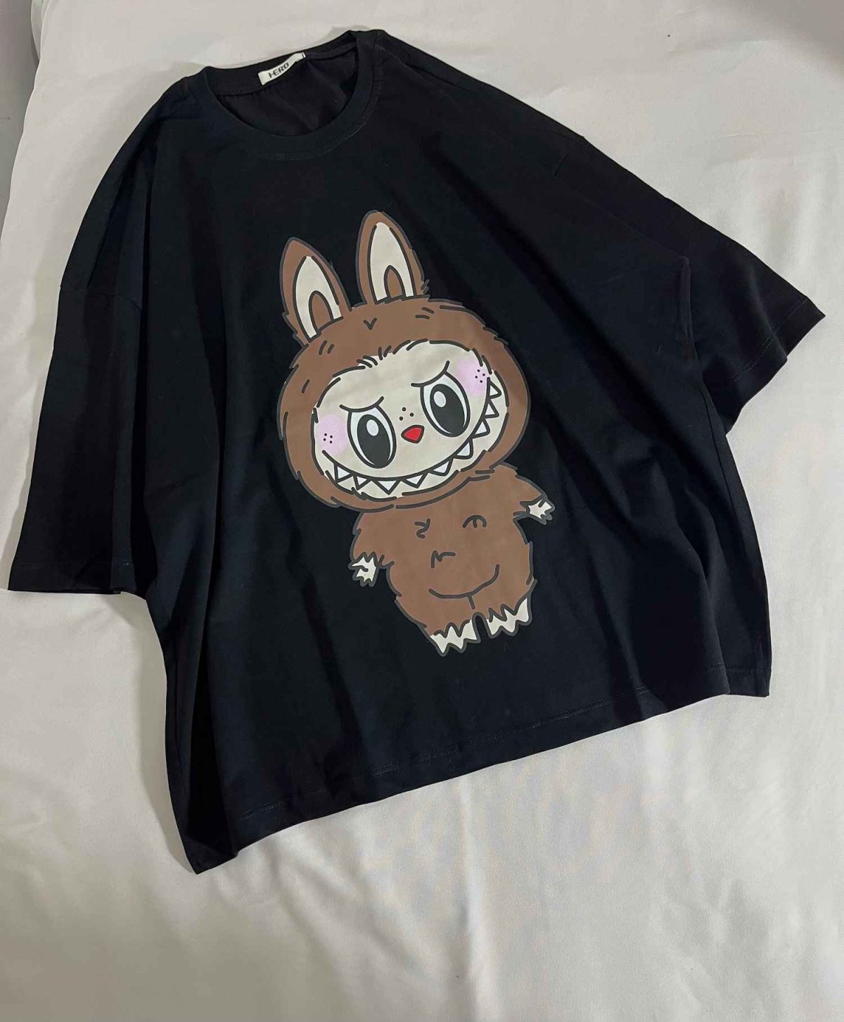 تیشرت لانگ لبوبو نخ پنبه(3231) - Image 5