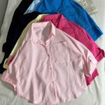 شومیز پفکی تک جیب(3234)