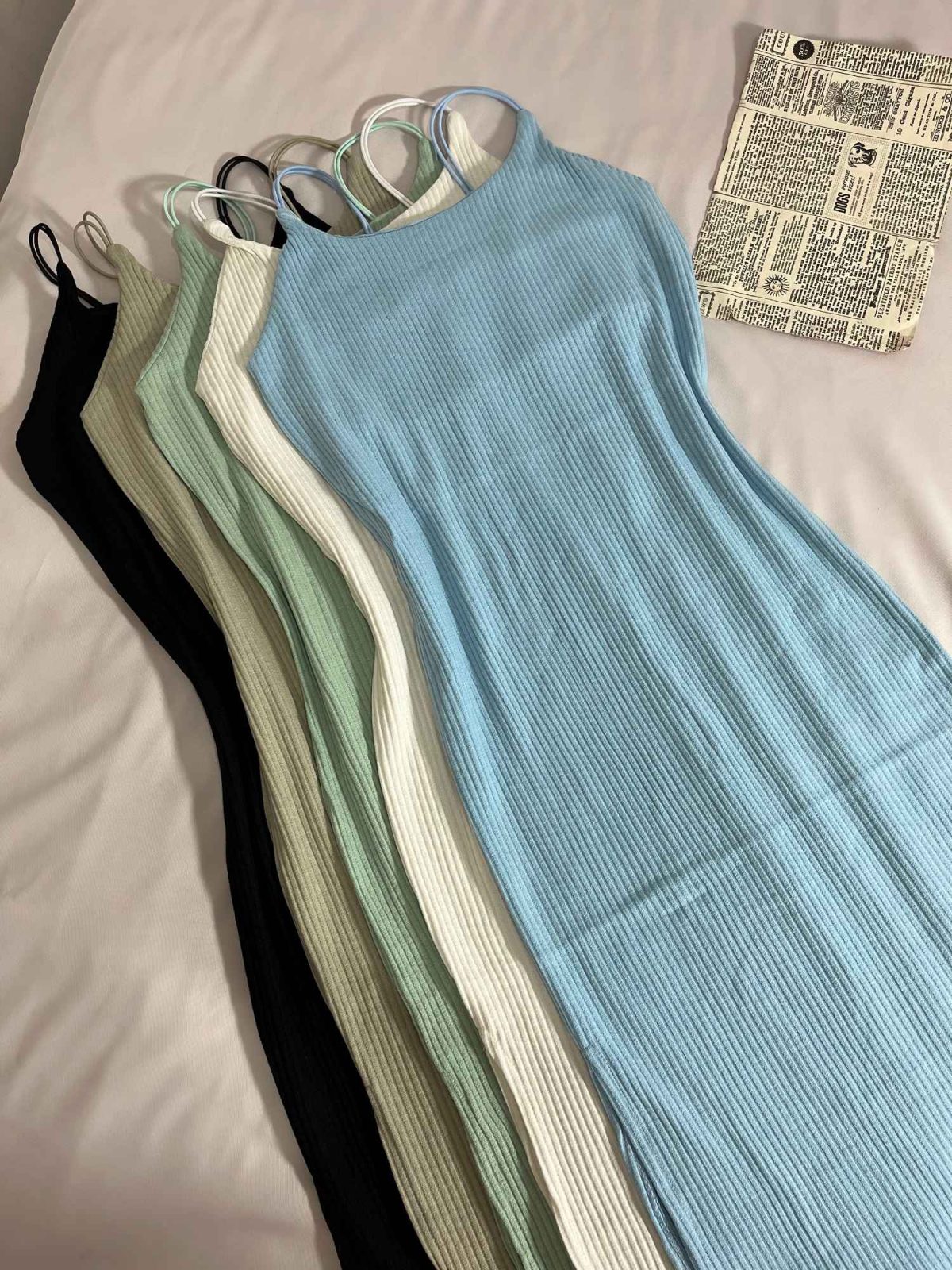 پیراهن بند ماکرونی دوبل(3182) - Image 5