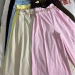 دامن شلواری قد 80 کمربنددار(3195)