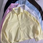 شومیز پوپلین نخ بغل هلالی م(3196)