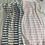 پیراهن راه راه بندی(3203)