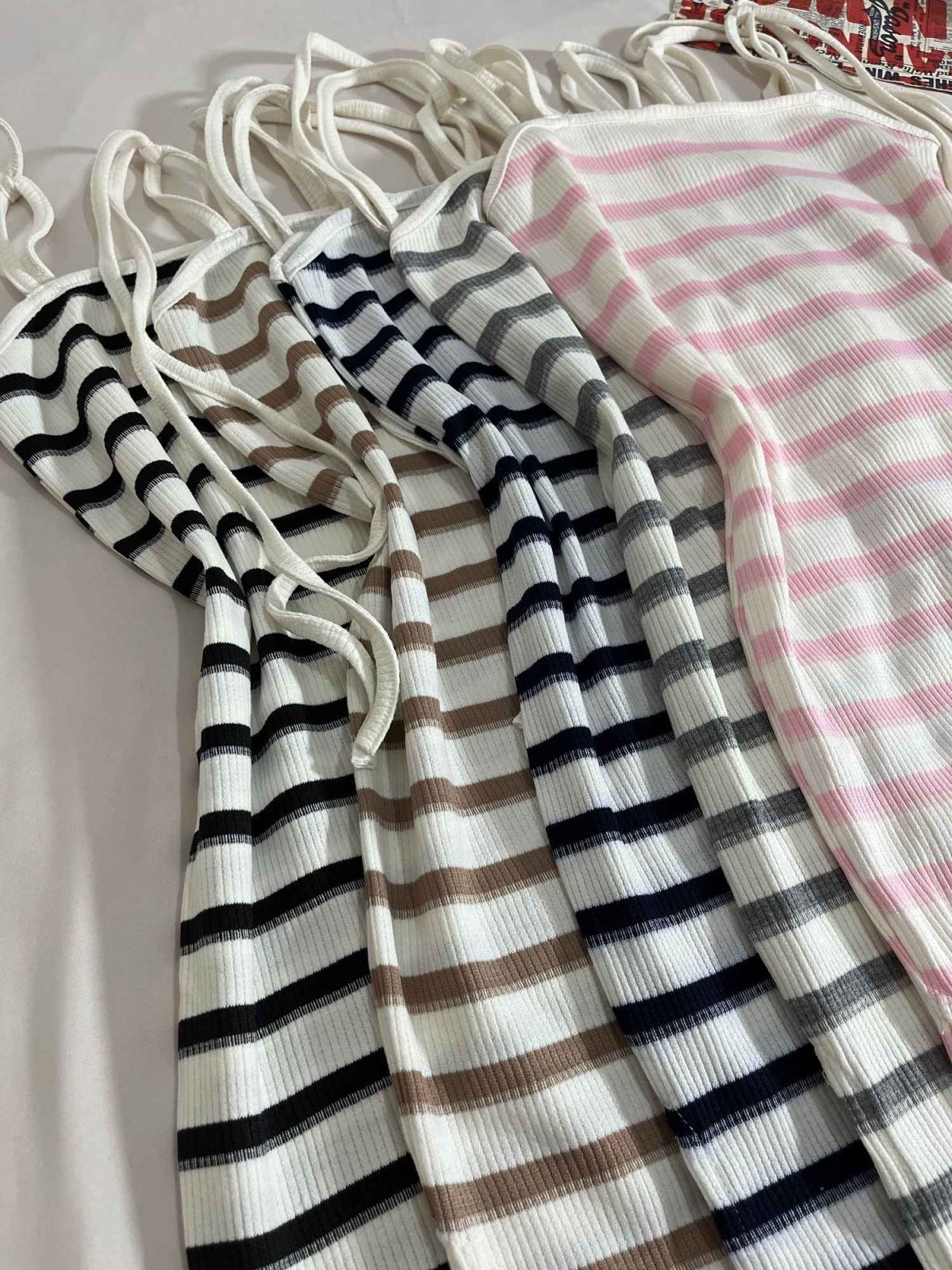 پیراهن راه راه بندی(3203) - Image 2