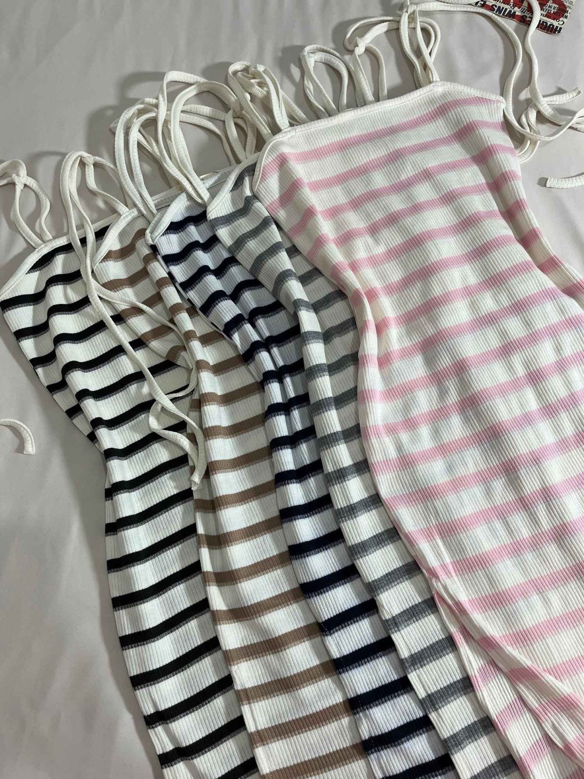 پیراهن راه راه بندی(3203) - Image 3