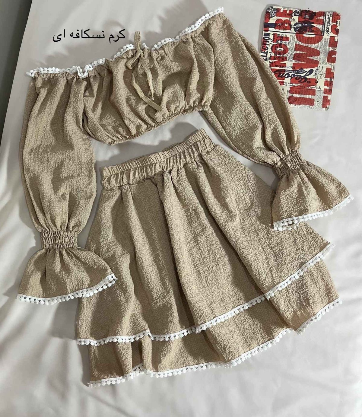 ست نیمتنه و دامن پفکی(3217) - Image 4