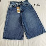 شلوارک جین استریت hnf قد 67 مدل ششم(3250)