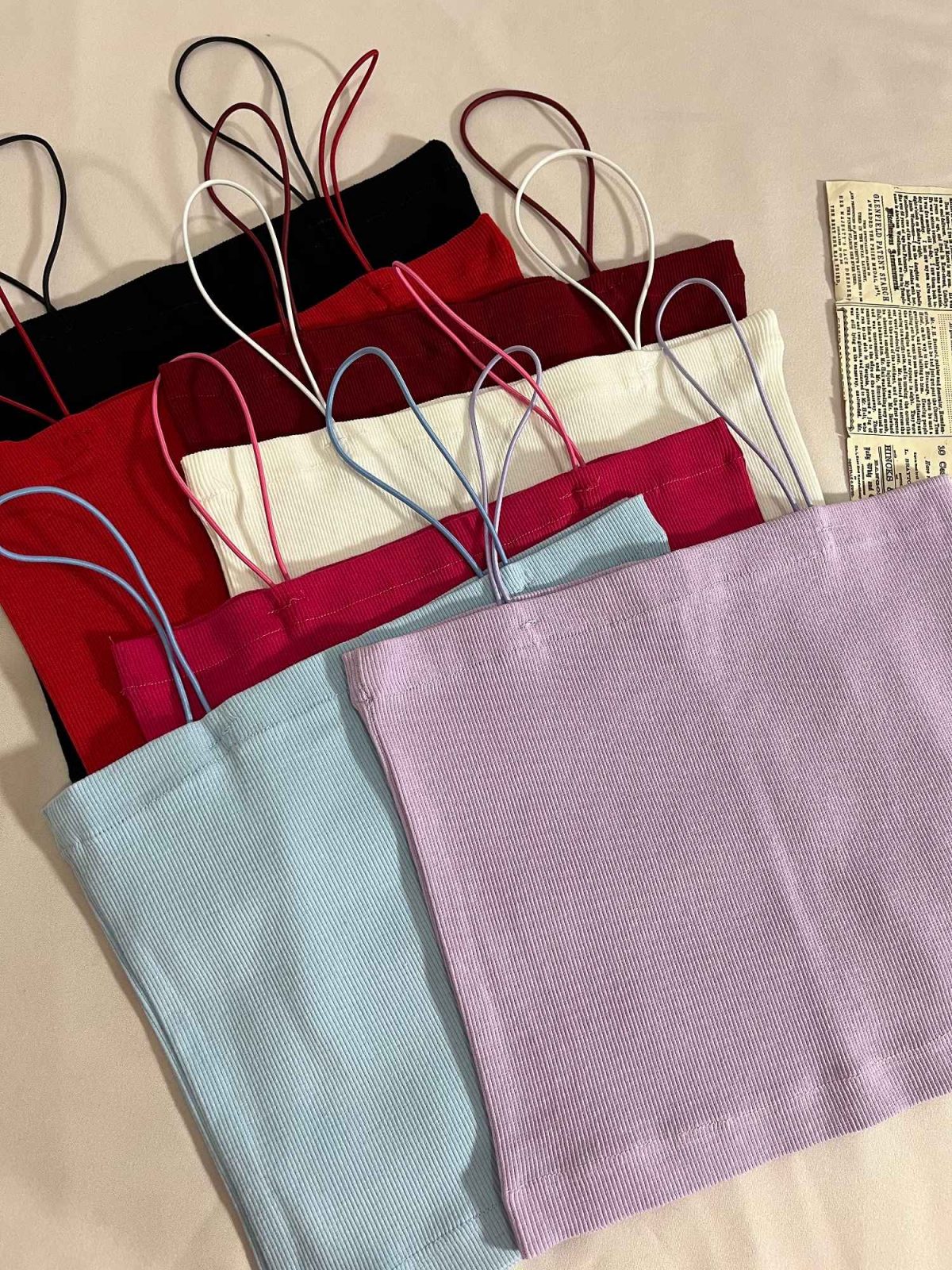 بند ماکرونی ساده فانریپ پنبه پاستیلی(3252) - Image 3