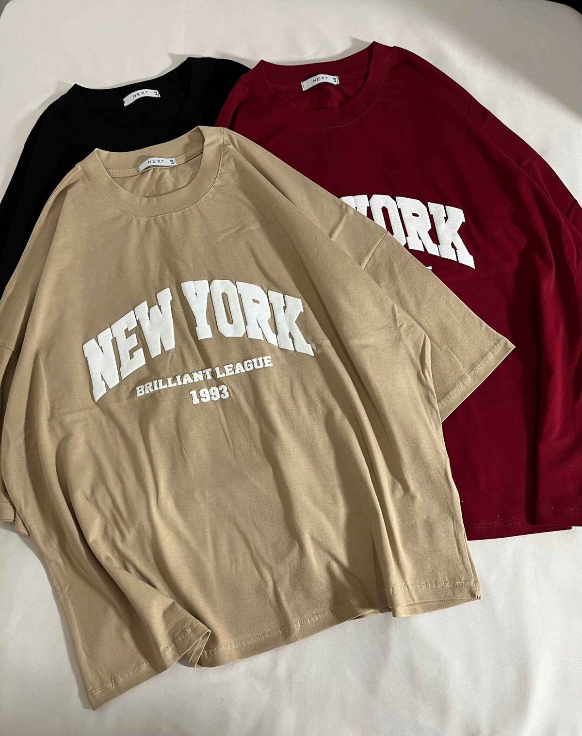 تیشرت باکسی NEW YORK سوپر پنبه(3254) - Image 6