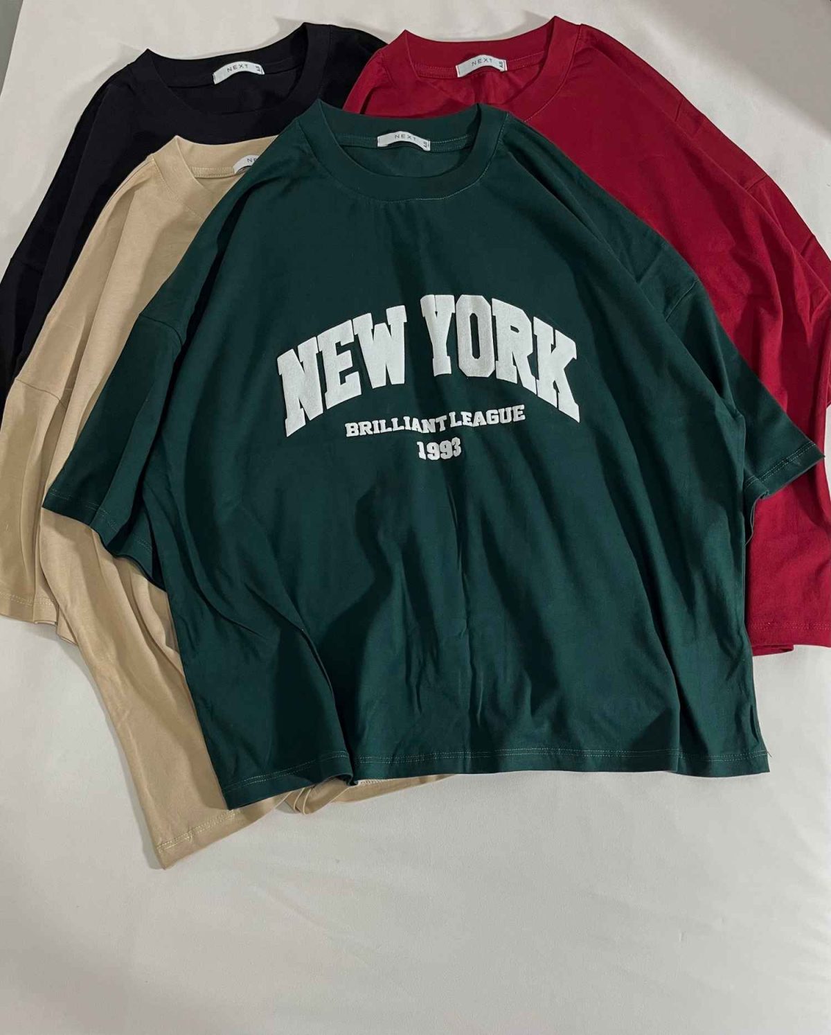 تیشرت باکسی NEW YORK سوپر پنبه(3254) - Image 5