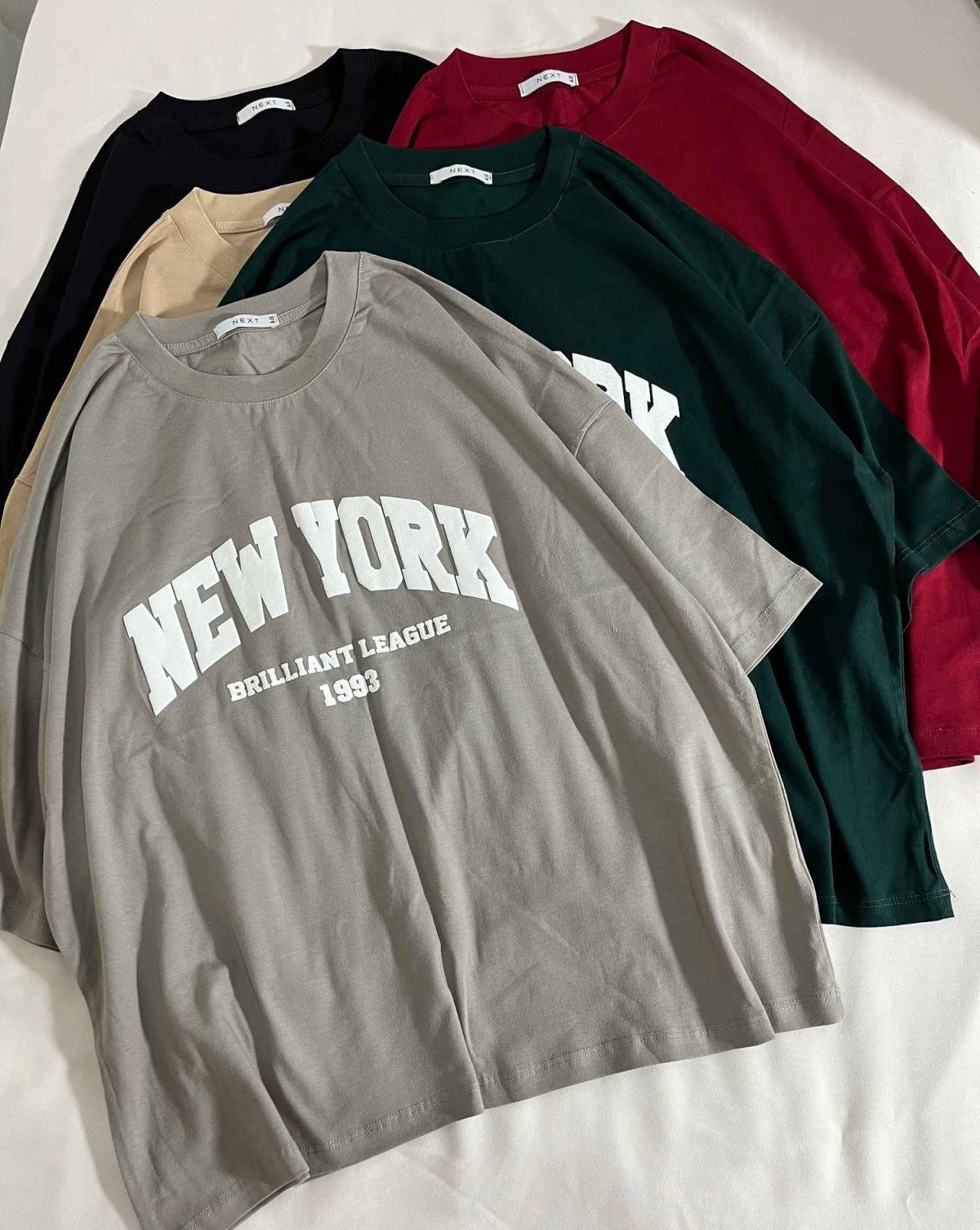 تیشرت باکسی NEW YORK سوپر پنبه(3254) - Image 4