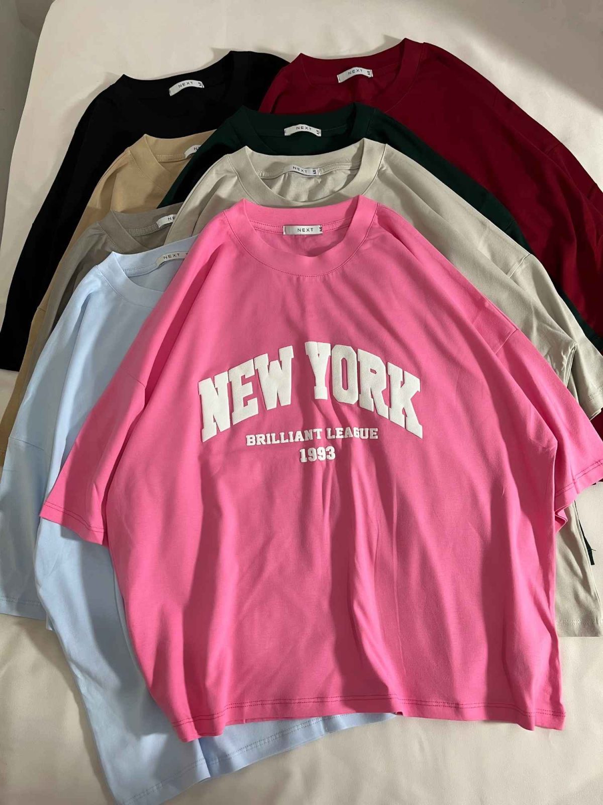 تیشرت باکسی NEW YORK سوپر پنبه(3254) - Image 2