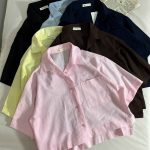 شومیز مارشمالو لینن اسلپ ر(3263)