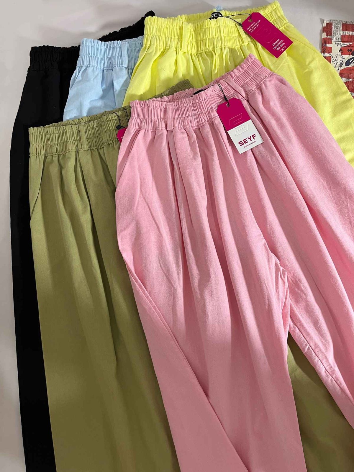 شلوار سوپربگ لینن(3267) - Image 4