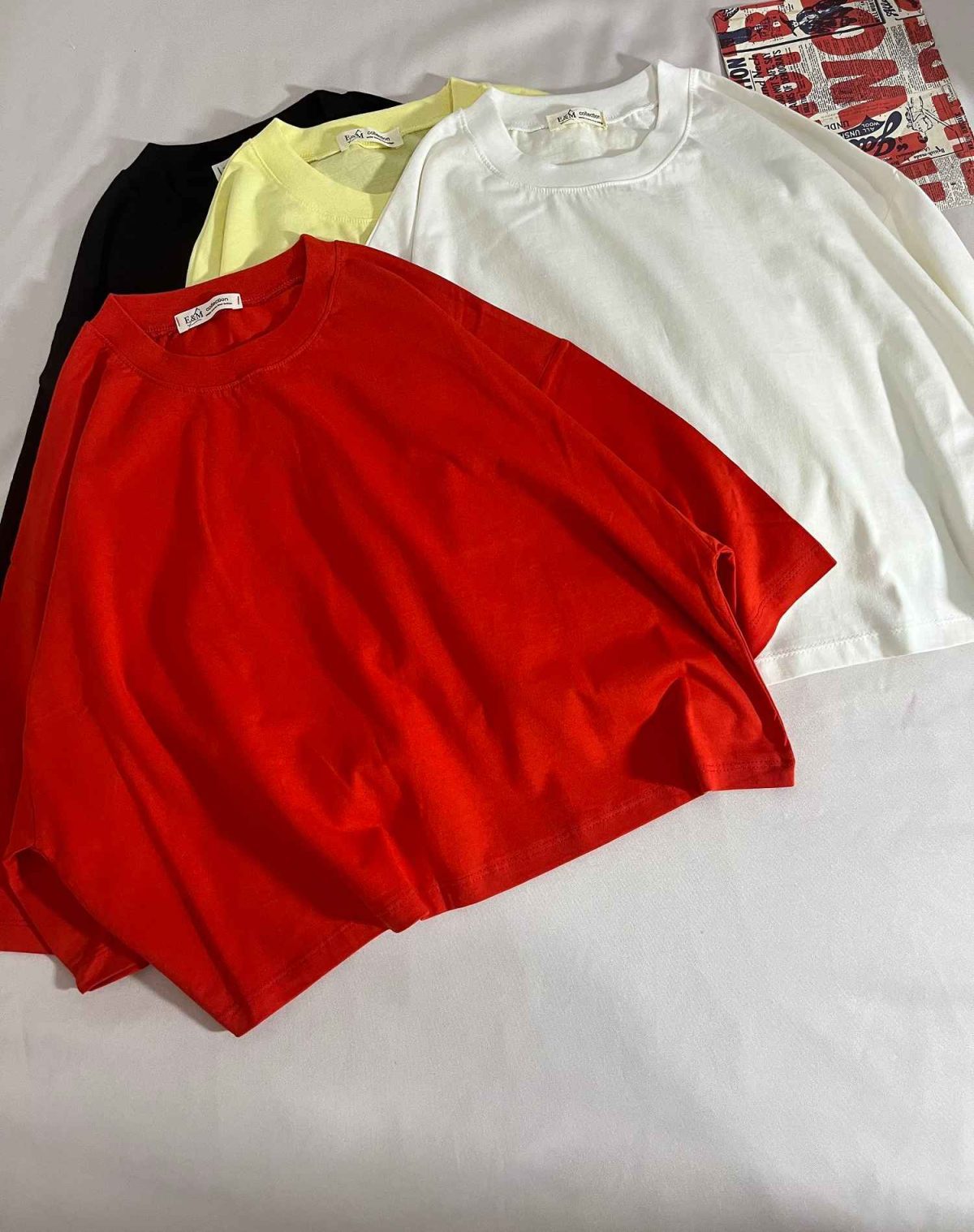 تیشرت کراپ پنبه(3276) - Image 2