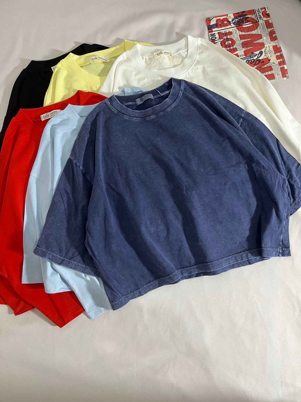 تیشرت کراپ پنبه(3276) - Image 3