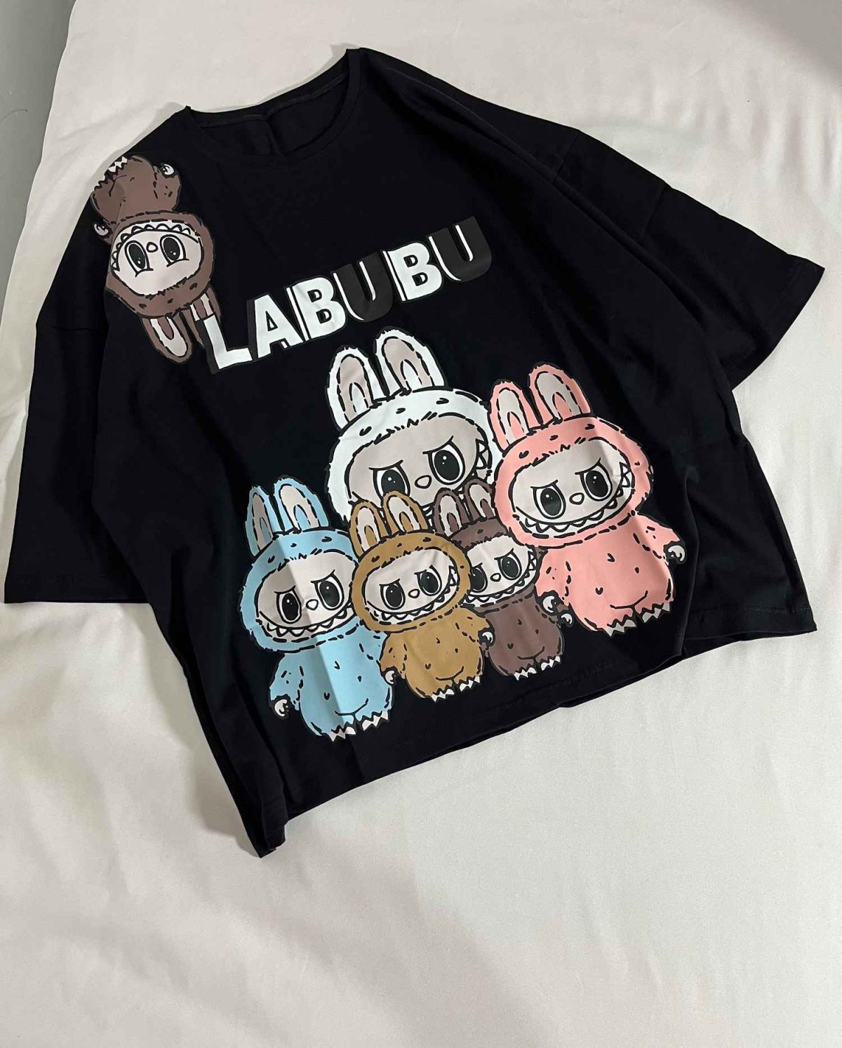 تیشرت باکسی لبوبوها(3277) - Image 6
