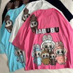 تیشرت باکسی لبوبوها(3277)