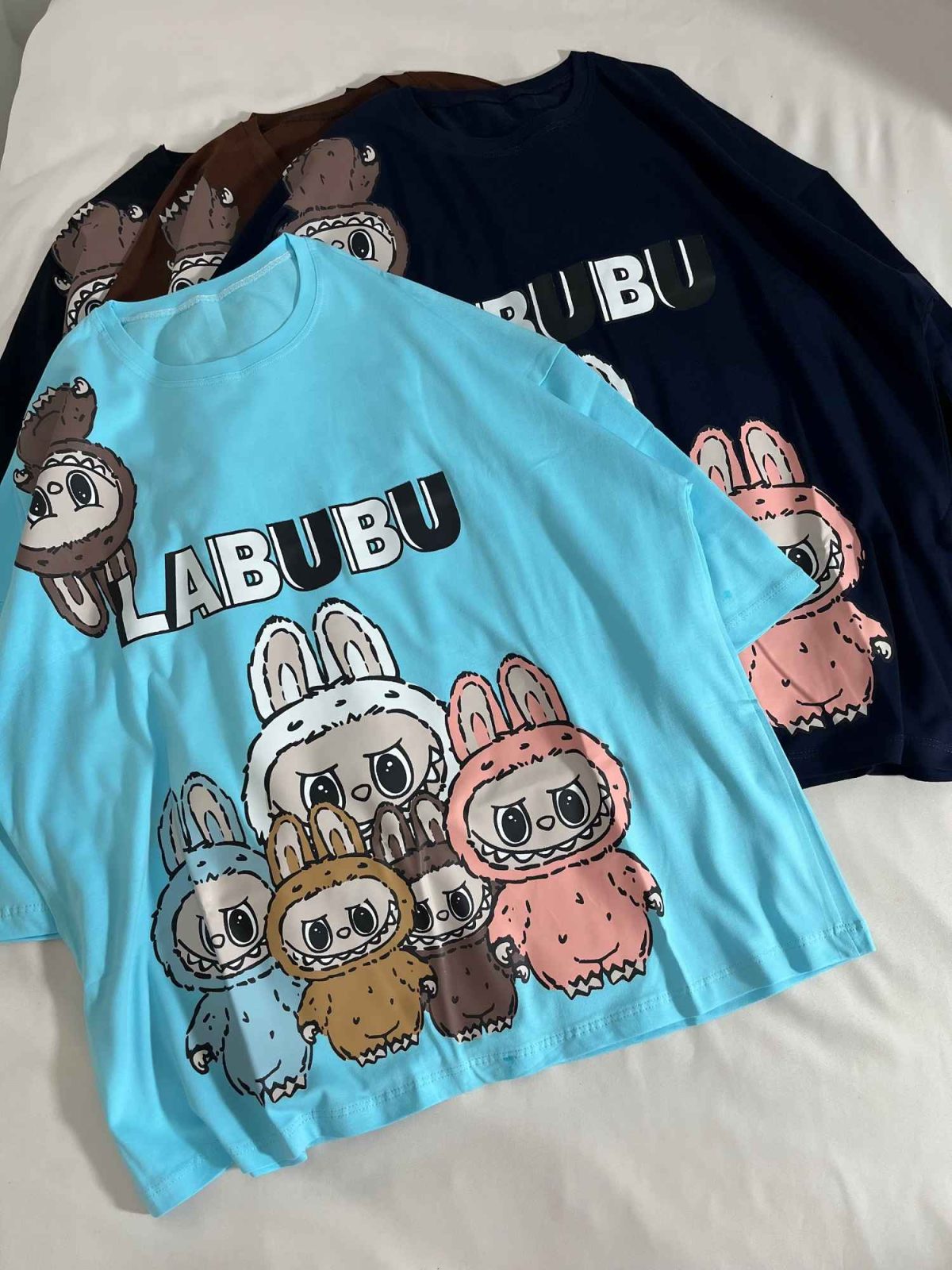 تیشرت باکسی لبوبوها(3277) - Image 3