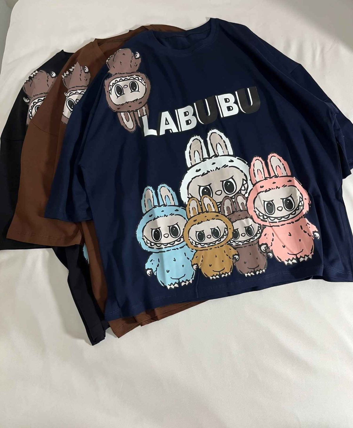 تیشرت باکسی لبوبوها(3277) - Image 4